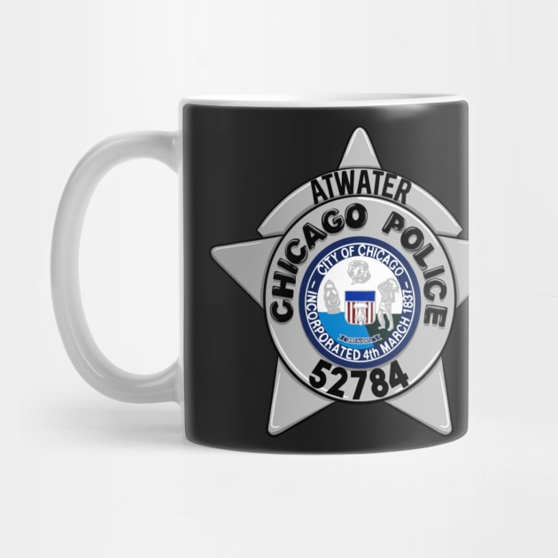 Kevin Atwater | Chicago PD Badge 52784 by icantdrawfaces